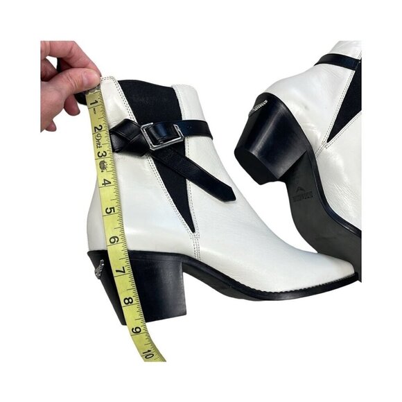 Zadig & Voltaire Boots Women's Size FR 41/US 10‎ White Tyler Cecilia Vintage - Picture 5 of 13